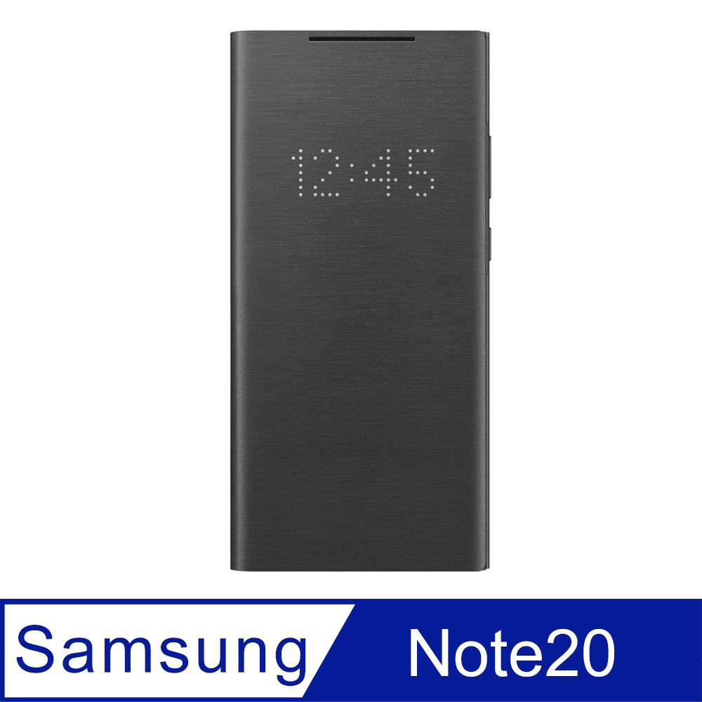 SAMSUNG Galaxy Note20 原廠LED皮革翻頁式皮套-黑 (公司貨-盒裝)