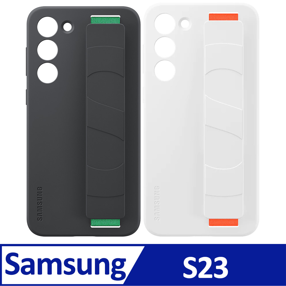Samsung Galaxy S23 矽膠薄型保護殼(附指環帶)