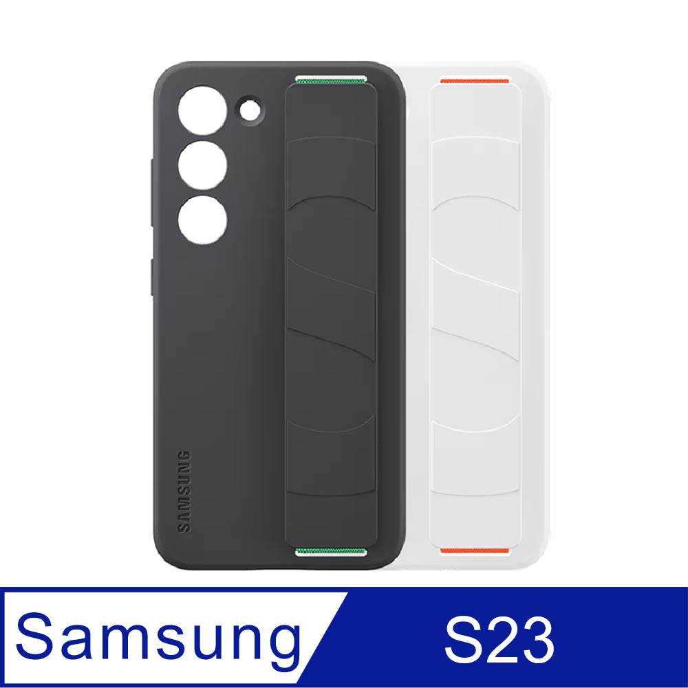 SAMSUNG Galaxy S23 5G 原廠矽膠薄型保護殼 ( 附指環帶 ) (EF-GS911)