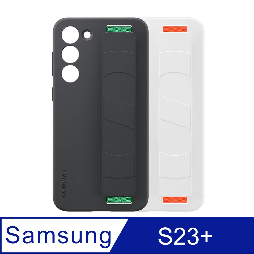 SAMSUNG Galaxy S23+ 5G 原廠矽膠薄型保護殼 ( 附指環帶 ) (EF-GS916)