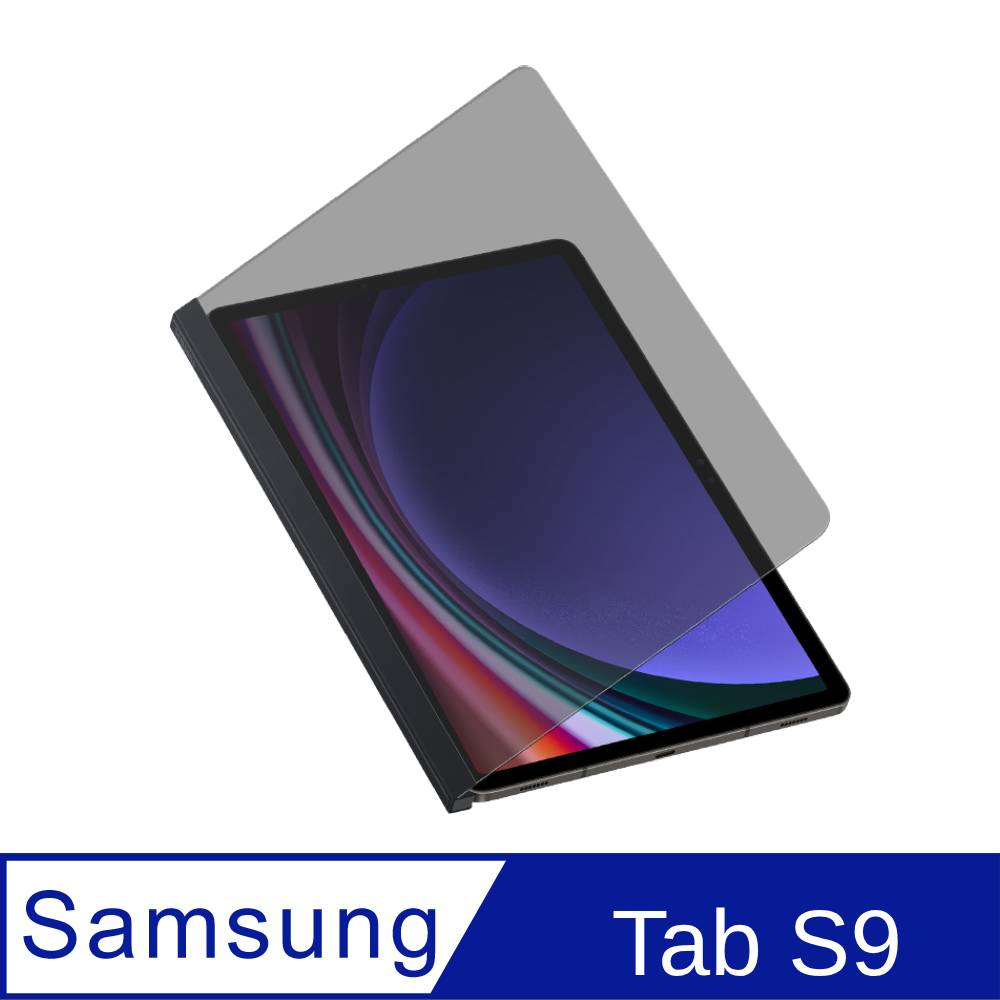 【原廠】Samsung Galaxy Tab S9 平板防窺保護膜-黑
