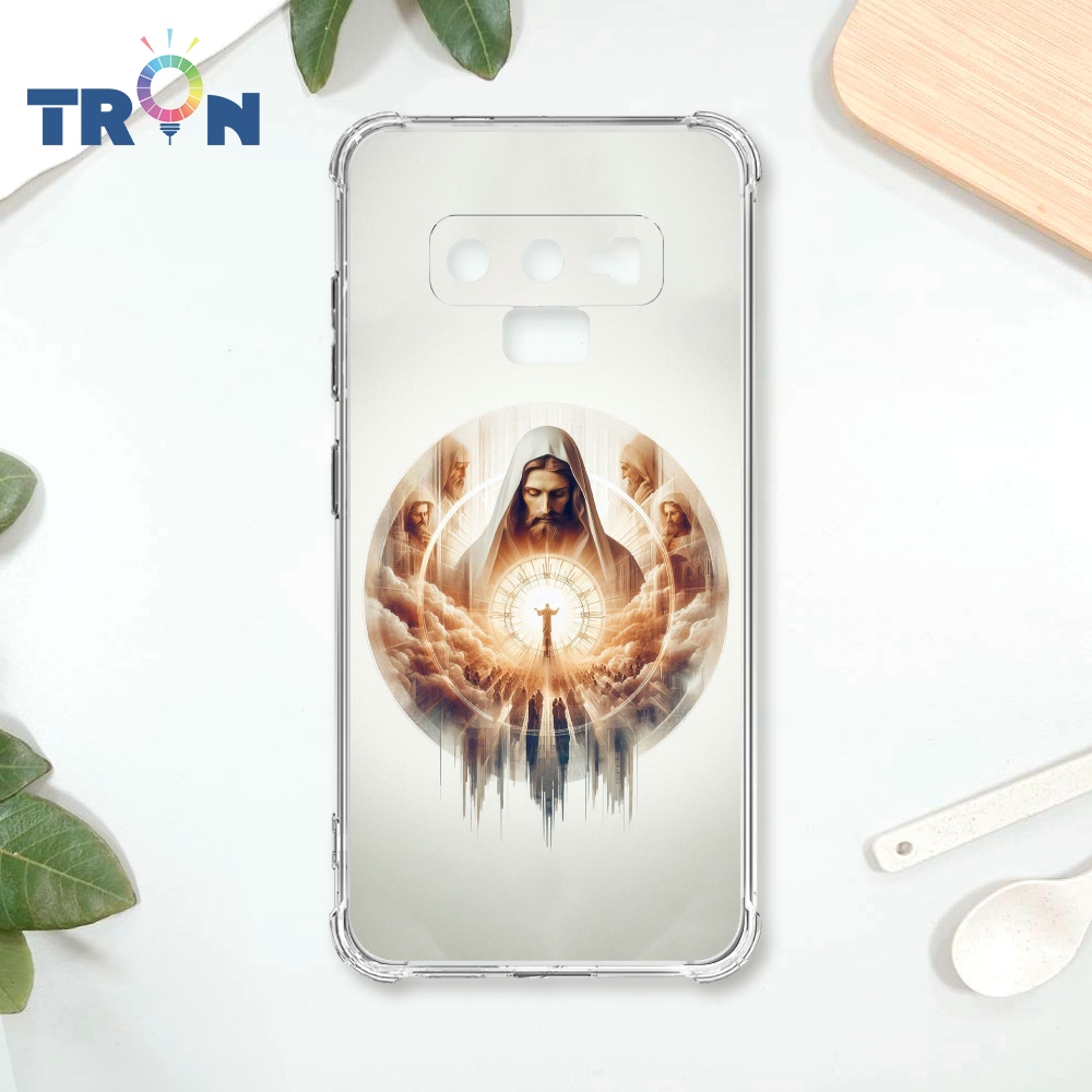 TRON 三星 NOTE 9 耶穌聖光 四角防摔殼 手機殼