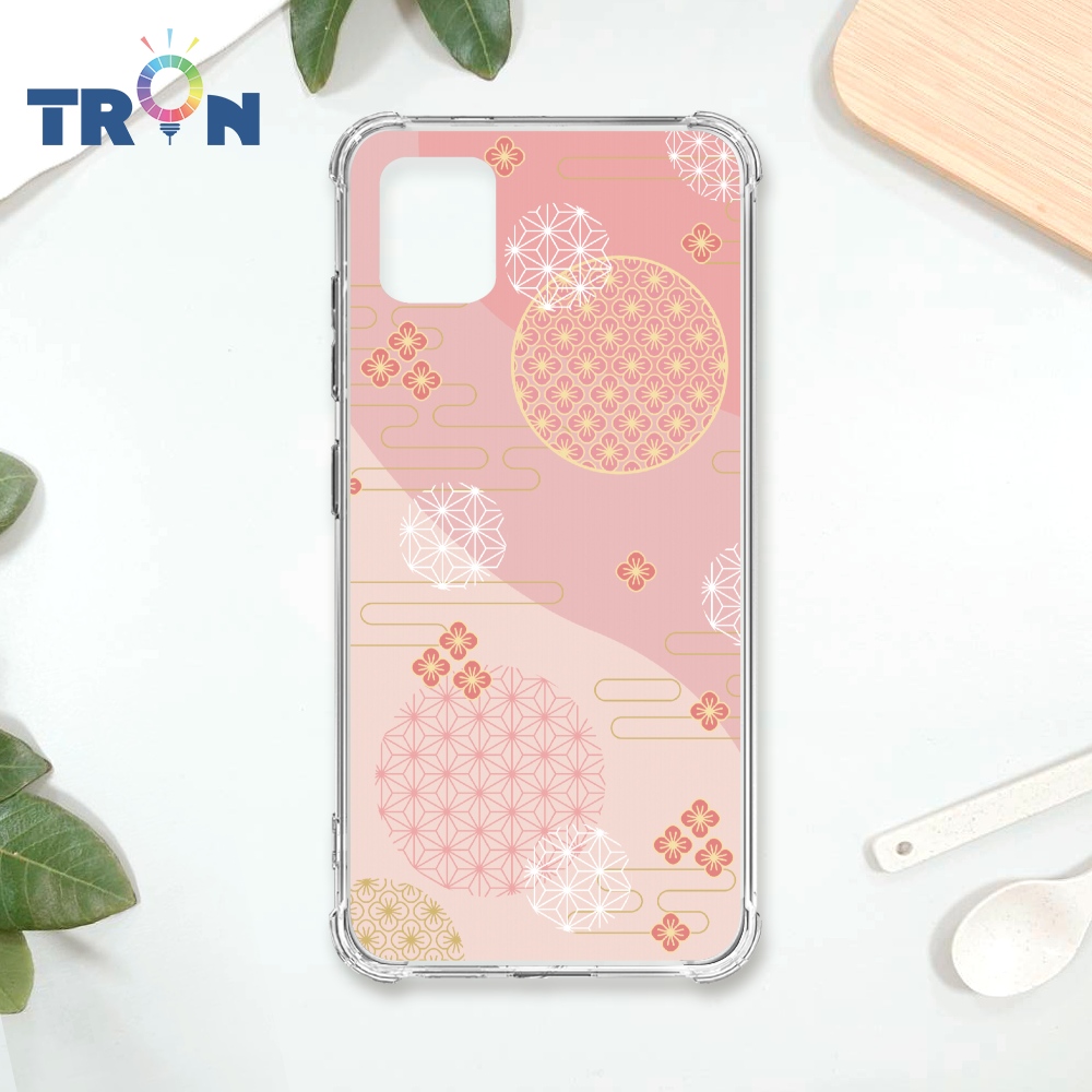 TRON 三星 NOTE 10 LITE 日系和風圓點散花系列 四角防摔殼 手機殼