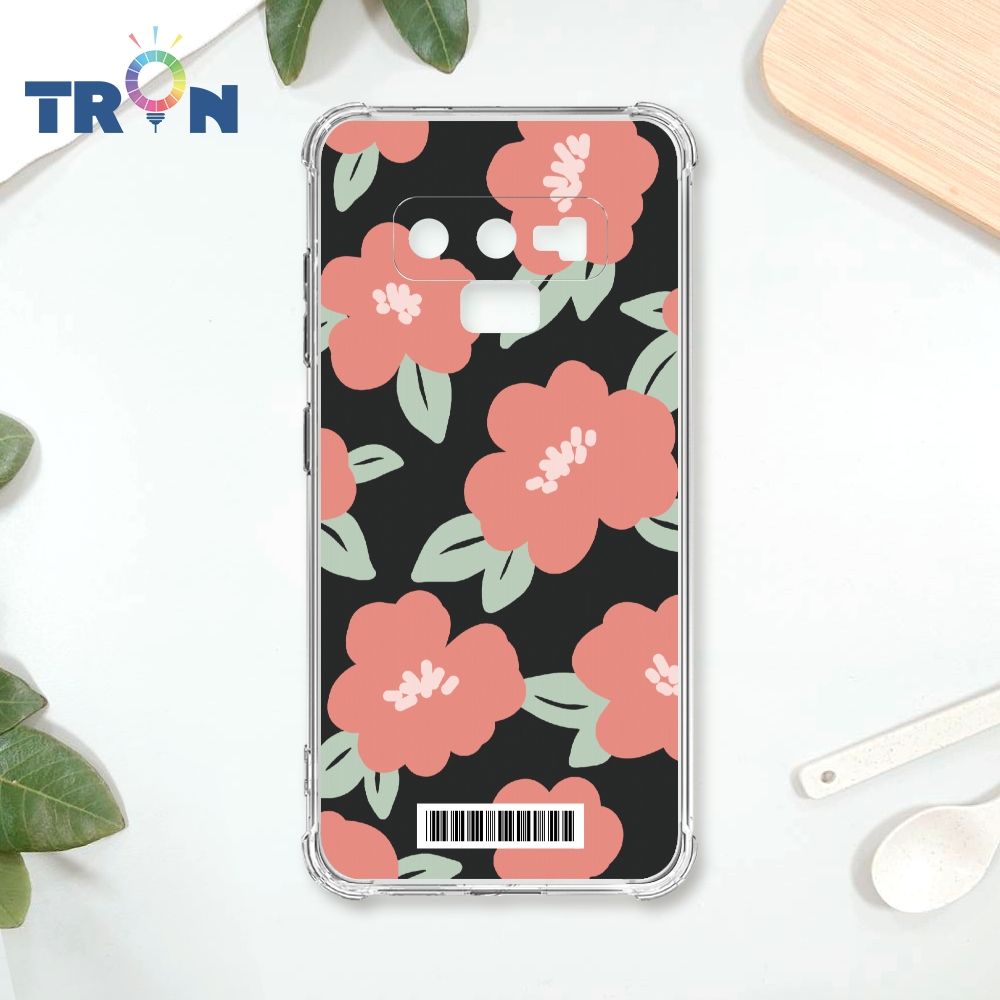 TRON 三星 NOTE 9 平塗手繪花A款 載具 四角防摔殼 手機殼