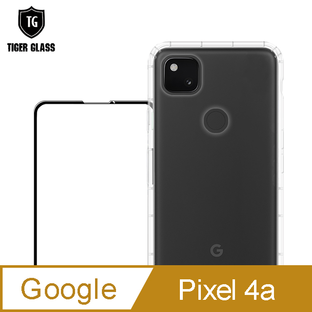 T.G Google pixel 4a 手機保護超值2件組(透明空壓殼+鋼化膜)