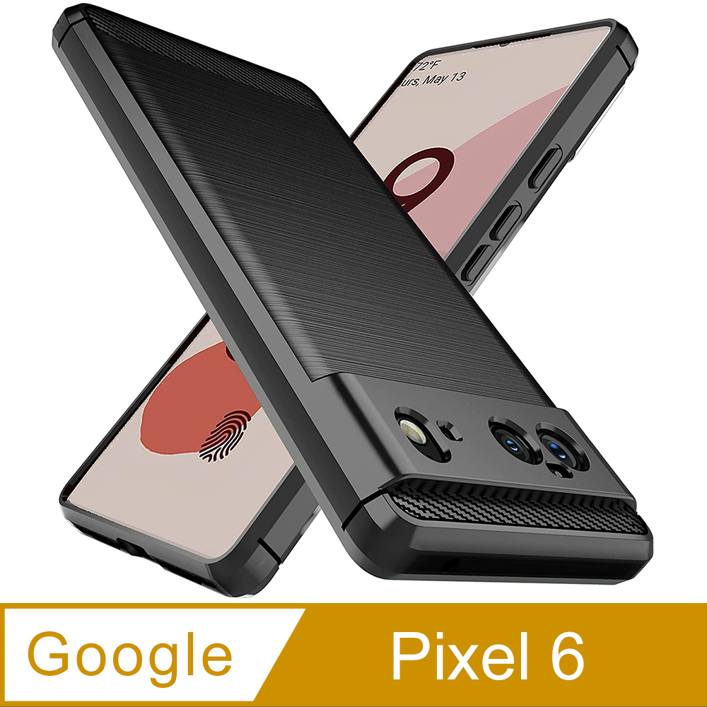 Google Pixel 6 5G 防摔拉絲紋手機殼保護殼