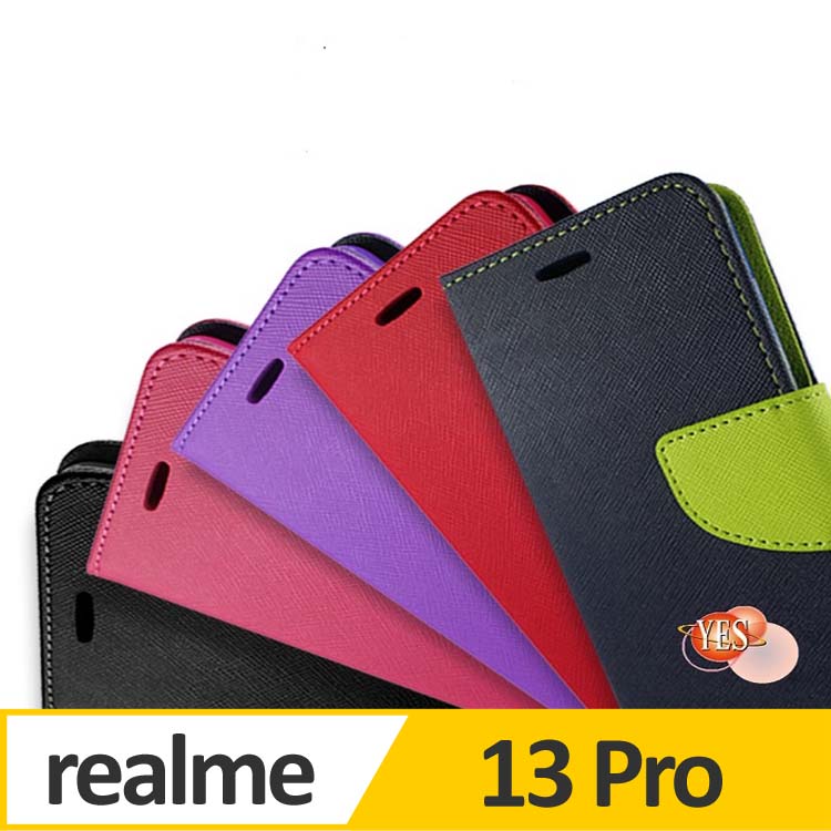 realme 13 Pro 5G ( 6.7 吋 ) 新時尚 - 側翻皮套