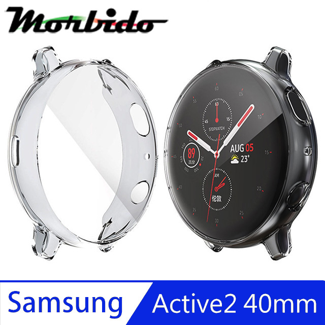 Morbido蒙彼多Samsung Galaxy Watch Active2透明手錶保護套 40mm