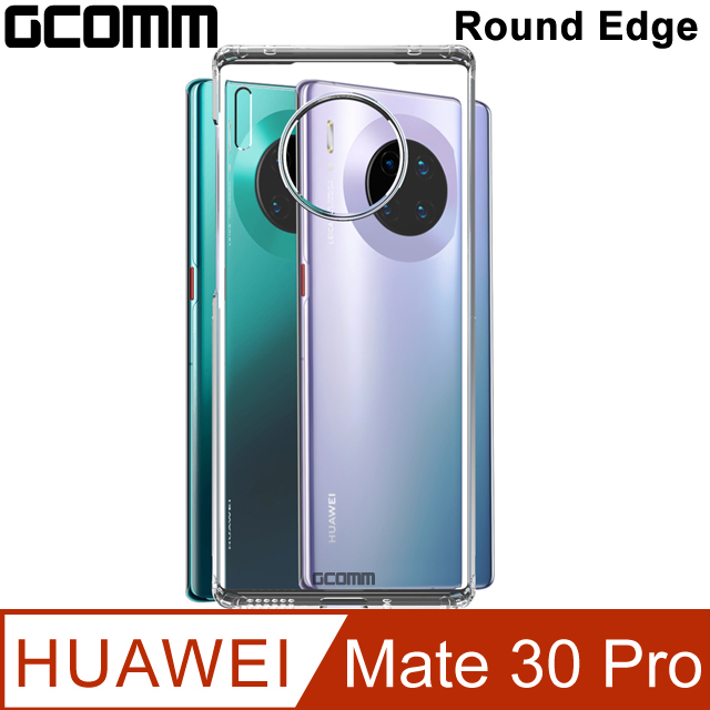 GCOMM Round Edge 清透圓角防滑邊保護套 華為 Mate 30 Pro