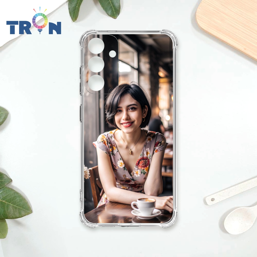 TRON 三星 A34 咖啡廳的女孩 四角防摔殼 手機殼