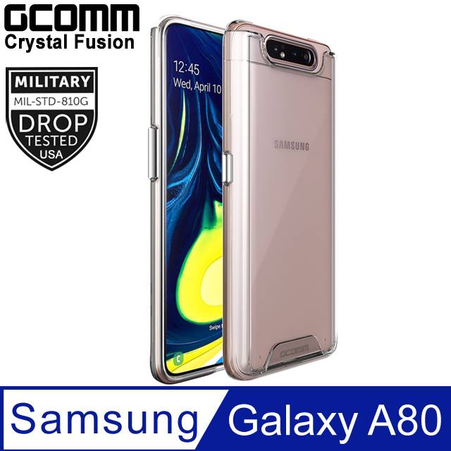 GCOMM Crystal Fusion 晶透軍規防摔殼 三星 Galaxy A80