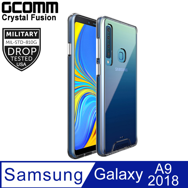 GCOMM Crystal Fusion 晶透軍規防摔殼 Galaxy A9 2018