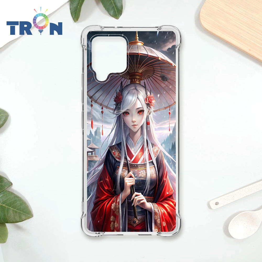 TRON 三星 A42 漢服少女 四角防摔殼 手機殼