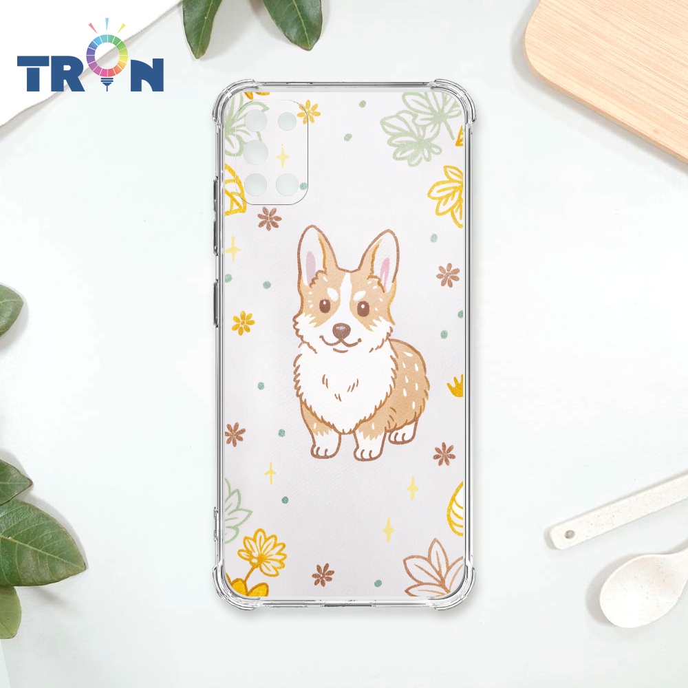 TRON 三星 A31 柯基的花園 四角防摔殼 手機殼