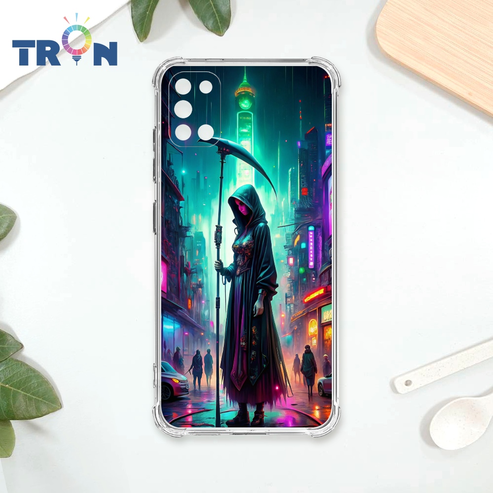 TRON 三星 A31 死神少女 四角防摔殼 手機殼