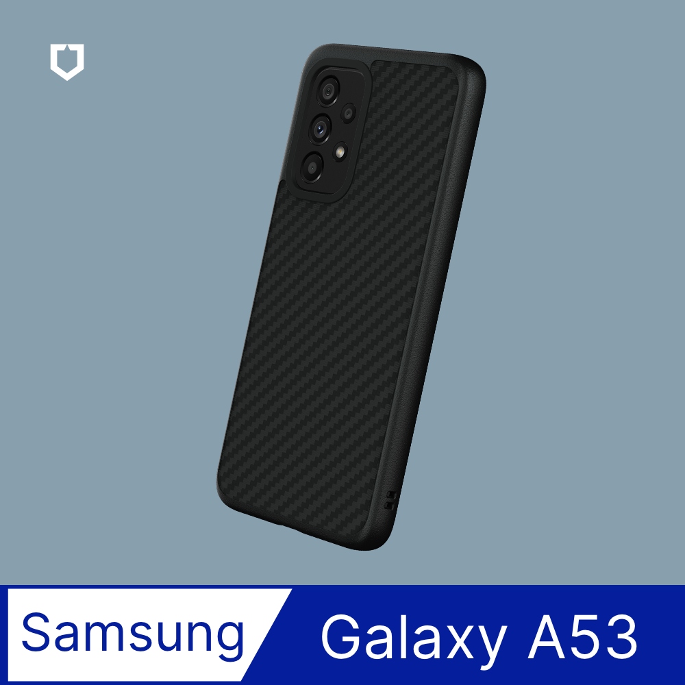 【犀牛盾】Samsung Galaxy A53 (6.5吋) SolidSuit 防摔背蓋手機保護殼-碳纖維紋路