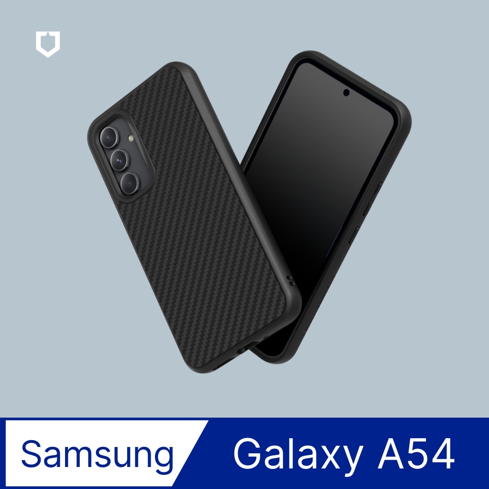 【犀牛盾】Samsung Galaxy A54 (6.4吋) SolidSuit 防摔背蓋手機保護殼-碳纖維紋路