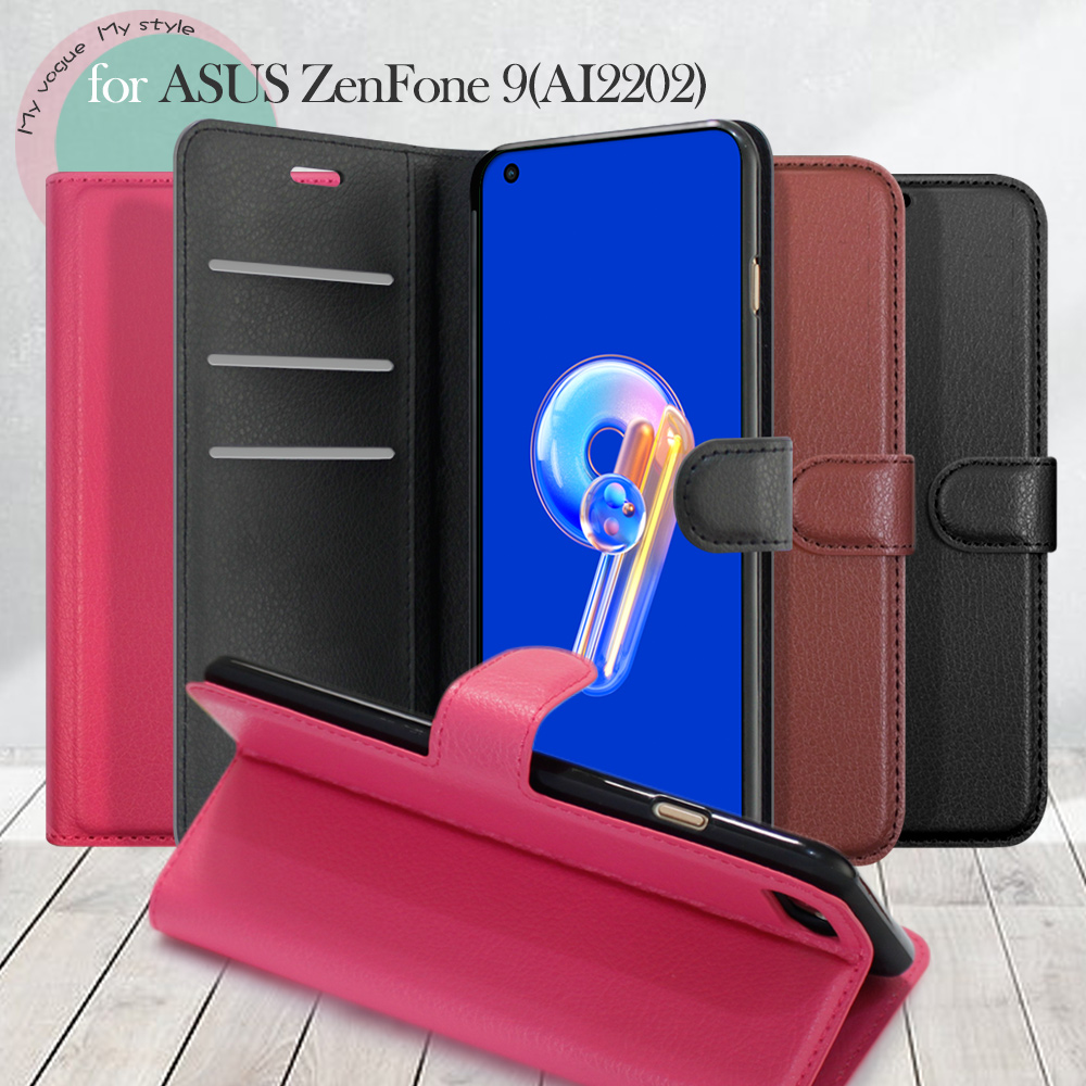 Dapad for ASUS ZenFone 9 AI2202 百搭時代多卡式夾層皮套