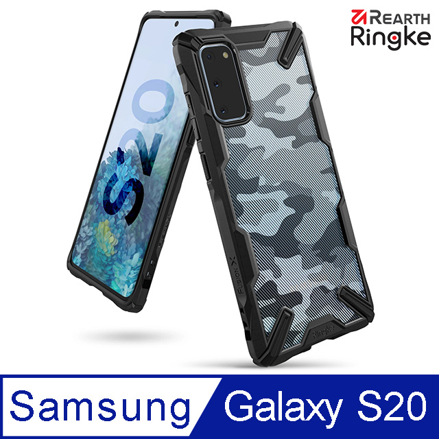 【Ringke】Rearth 三星 Samsung Galaxy S20 [Fusion X Design 透明背蓋防撞手機殼