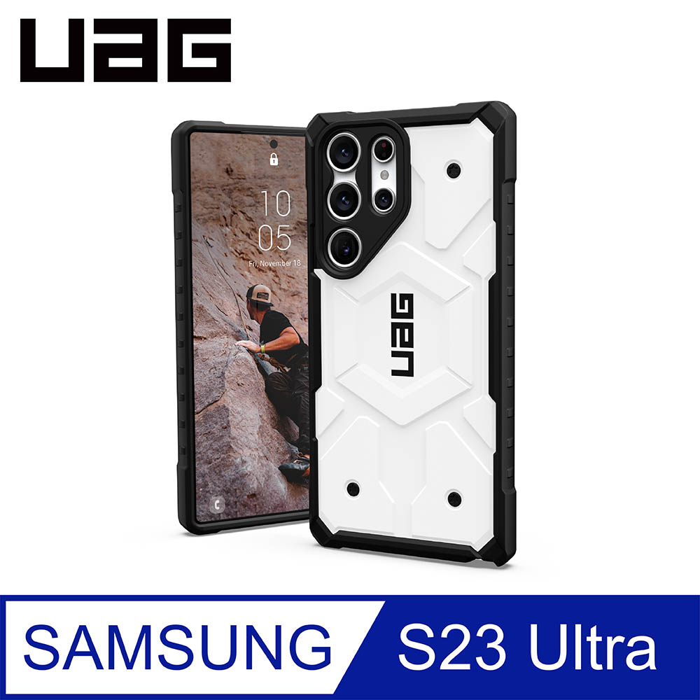 UAG Galaxy S23 Ultra 耐衝擊保護殼-白