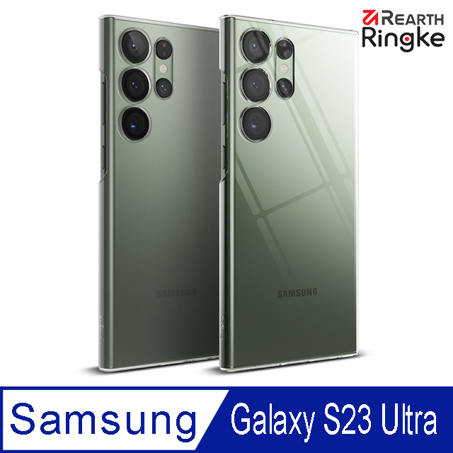 【Ringke】三星 Galaxy S23 Ultra 6.8吋 [Slim 輕薄手機保護殼 透明 霧透