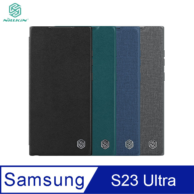 NILLKIN SAMSUNG Galaxy S23 Ultra 秦系列 Pro 皮套(布紋/素皮款)