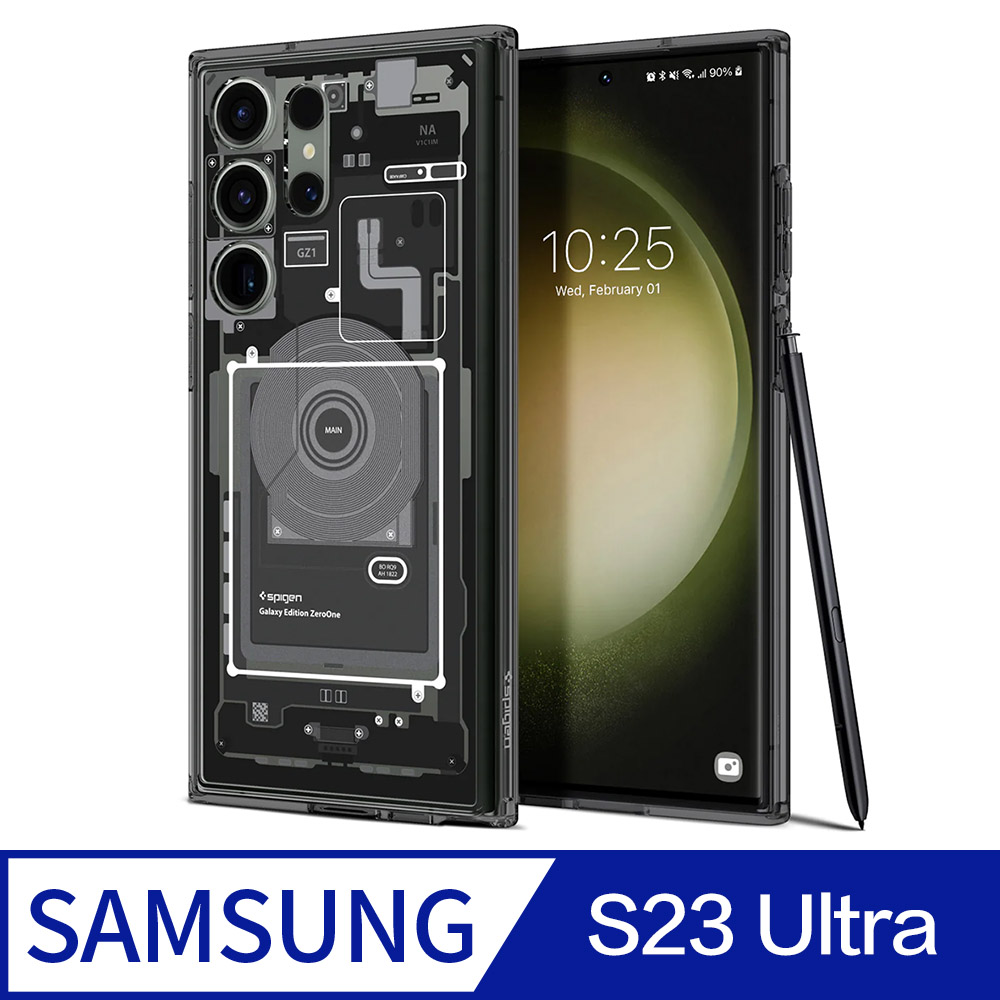 Spigen Galaxy S23 Ultra(6.8吋)_Ultra Hybrid Zero One 防摔保護殼