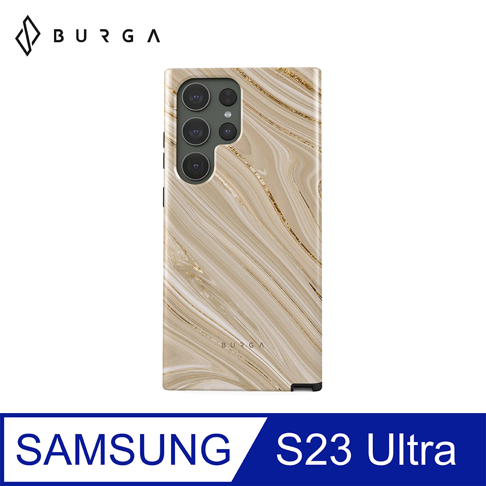 BURGA Galaxy S23 Ultra Tough系列防摔保護殼-璀璨流金