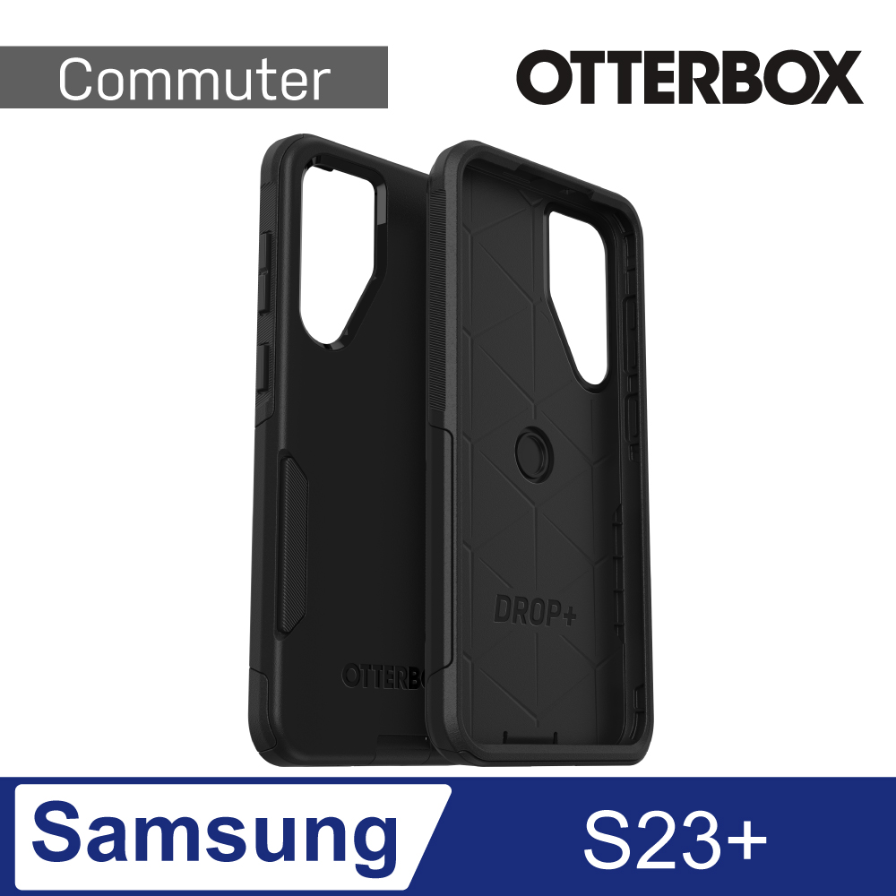 OtterBox Samsung Galaxy S23+ Commuter通勤者系列保護殼-黑