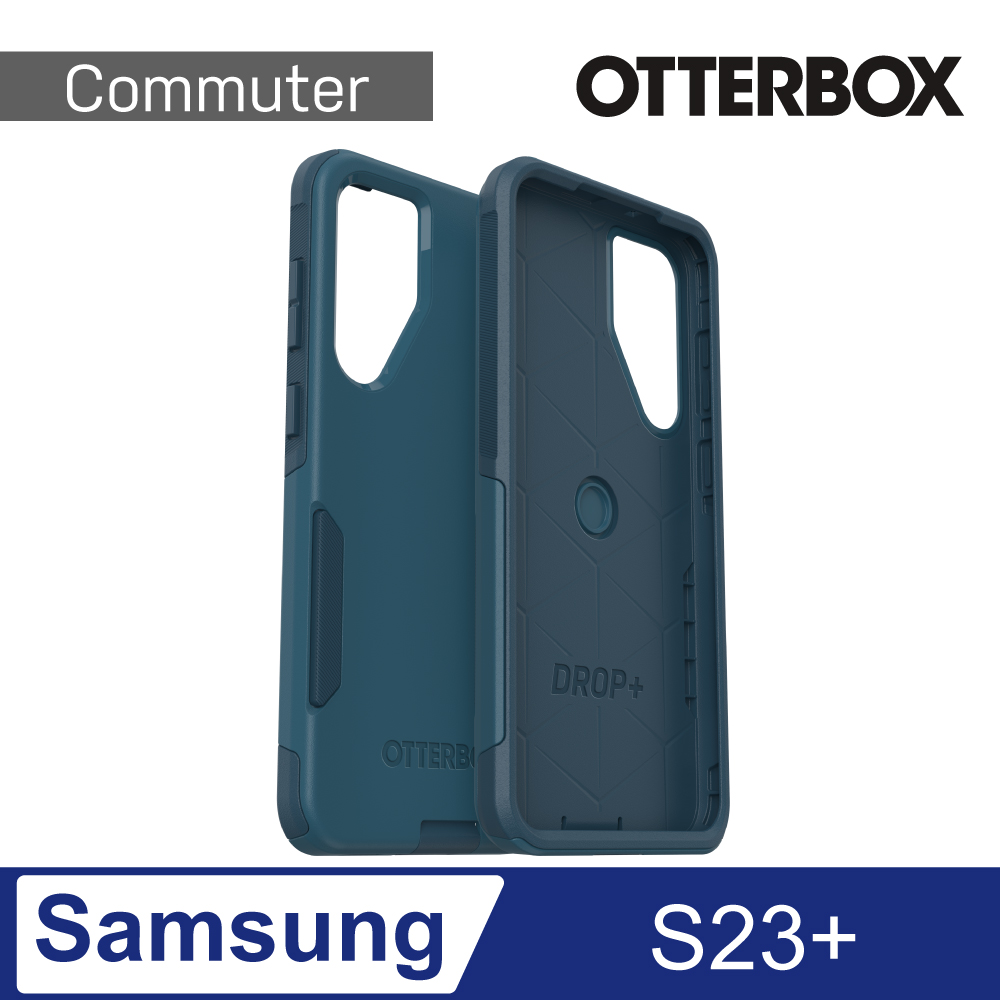 OtterBox Samsung Galaxy S23+ Commuter通勤者系列保護殼-藍