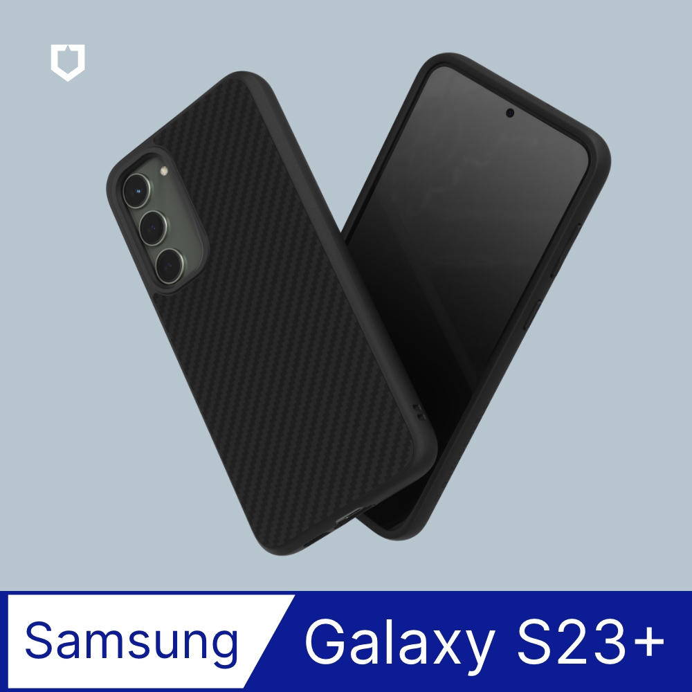 【犀牛盾】Samsung Galaxy S23+ (6.6吋) SolidSuit 經典防摔背蓋手機保護殼-碳纖維紋路