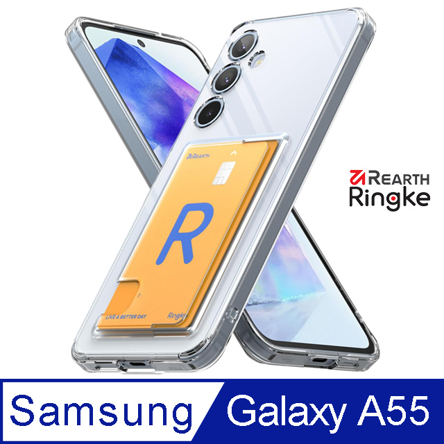 【Ringke】三星 Galaxy A55 5G [Fusion Card 卡片收納防撞手機保護殼