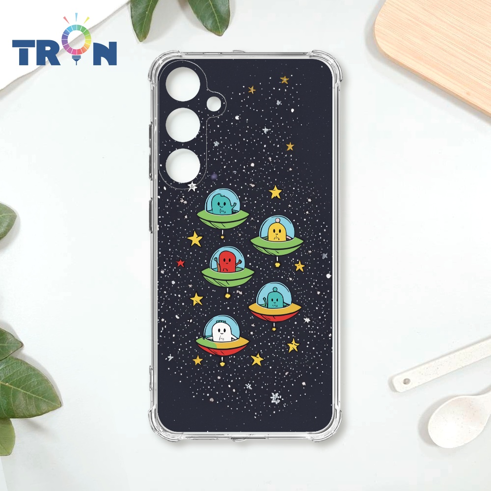 TRON 三星 A35 星空飛碟外星人系列 四角防摔殼 手機殼