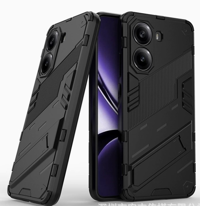 POCO X7 Pro明克鎧甲隱藏支架手機殼 保護殼 保護套