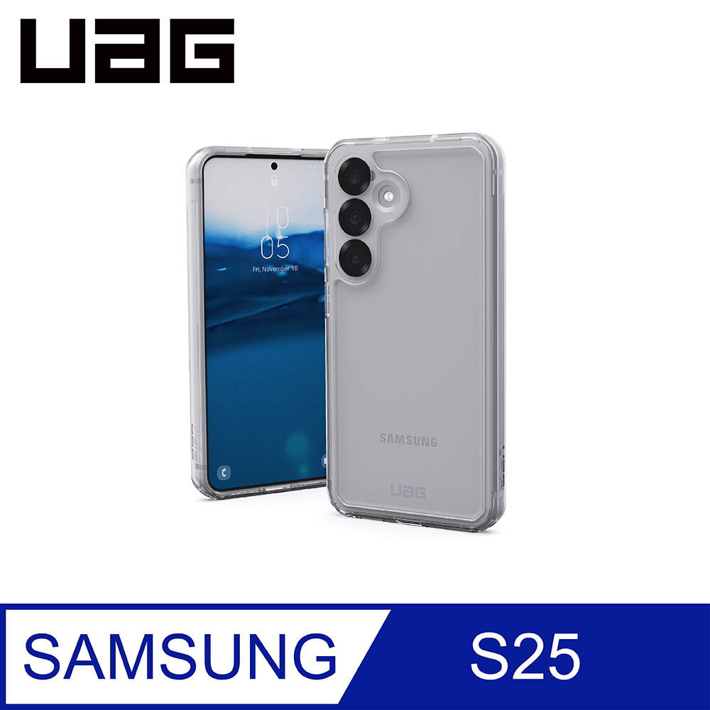 UAG Galaxy S25 耐衝擊全透保護殼-極透明