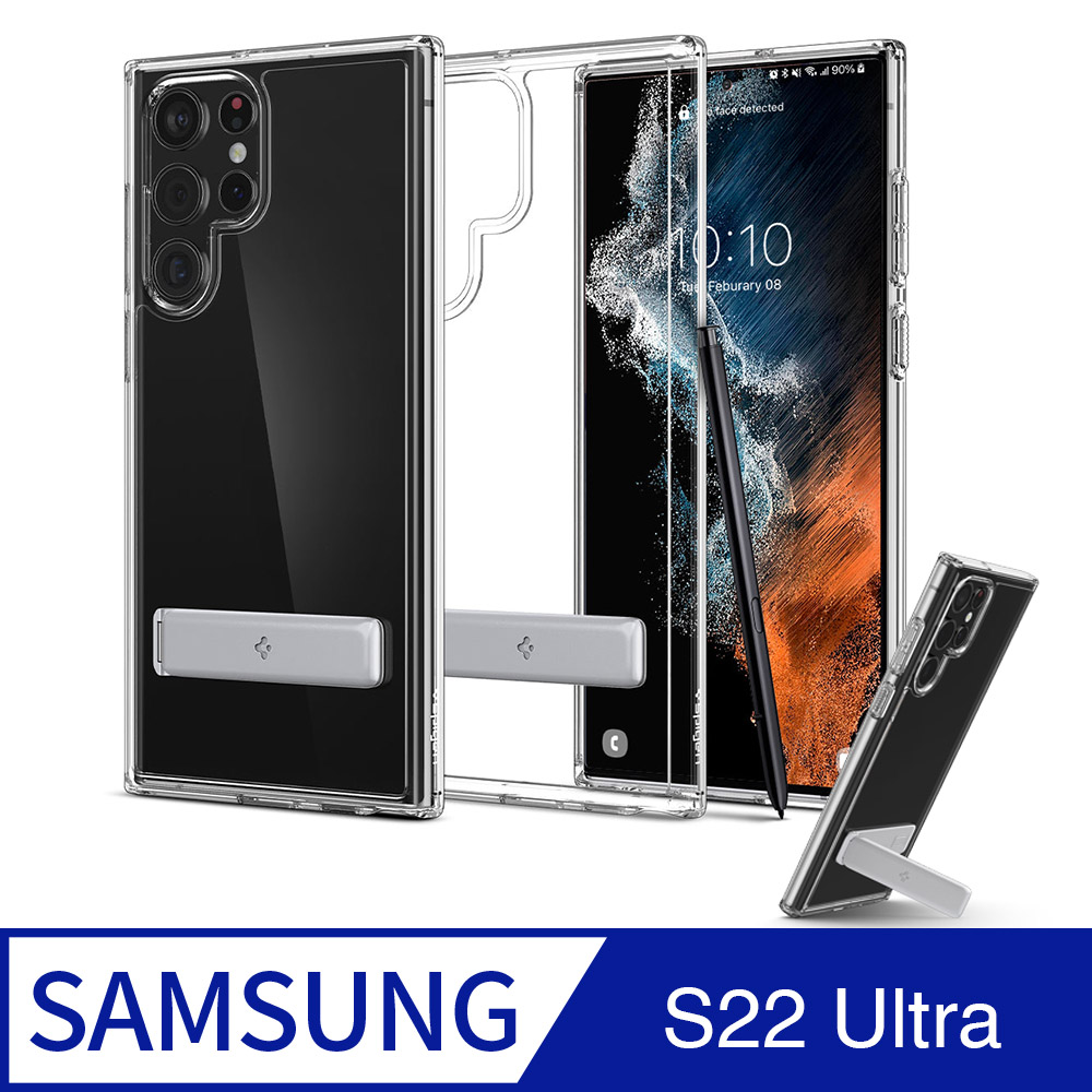 SGP / Spigen Galaxy S22 Ultra (6.8吋)_Ultra Hybrid S 支架防摔保護殼