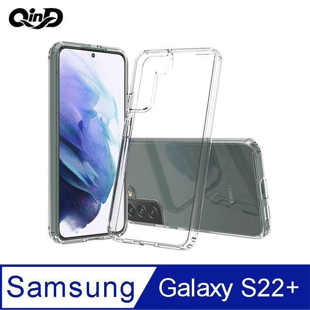QinD SAMSUNG Galaxy S22+ 雙料保護套 #保護殼 #手機殼 #PC #TPU
