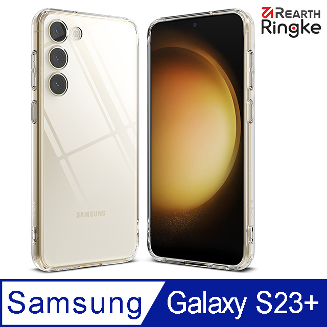 【Ringke】三星 Galaxy S23 Plus [Fusion 防撞手機保護殼－透明