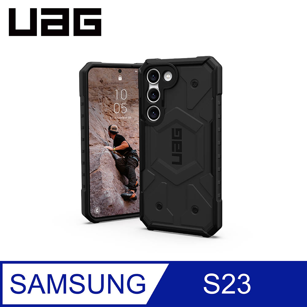 UAG Galaxy S23 耐衝擊保護殼-黑