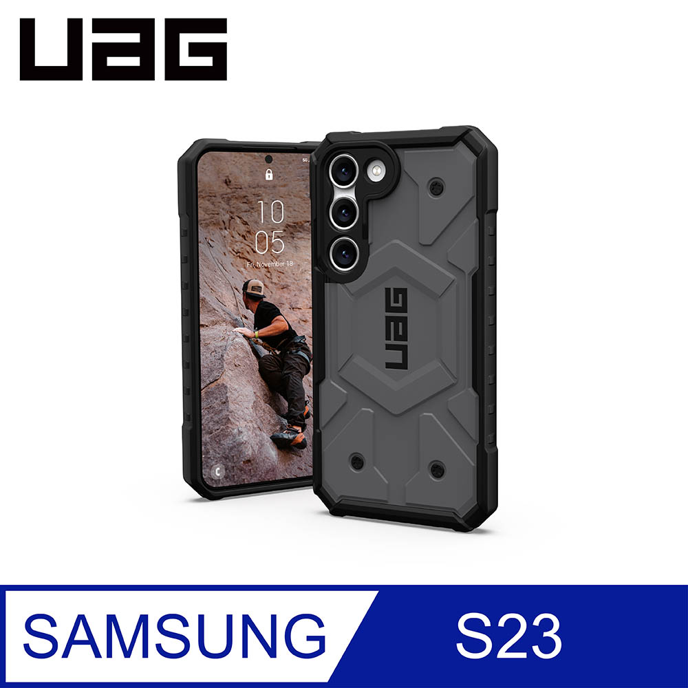 UAG Galaxy S23 耐衝擊保護殼-灰