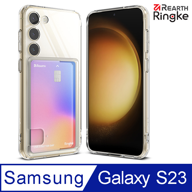 【Ringke】三星 Galaxy S23 [Fusion Card 卡片收納防撞手機保護殼