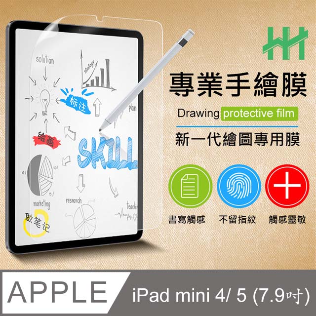 繪畫紙感保護貼系列 Apple iPad mini 4 / 5 (7.9吋)