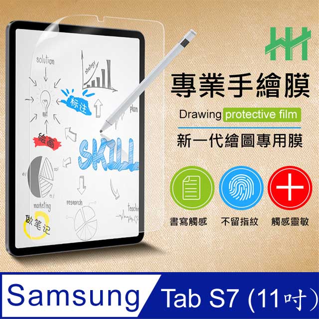 繪畫紙感保護貼系列 Samsung Galaxy Tab S7 (T870)(11吋)