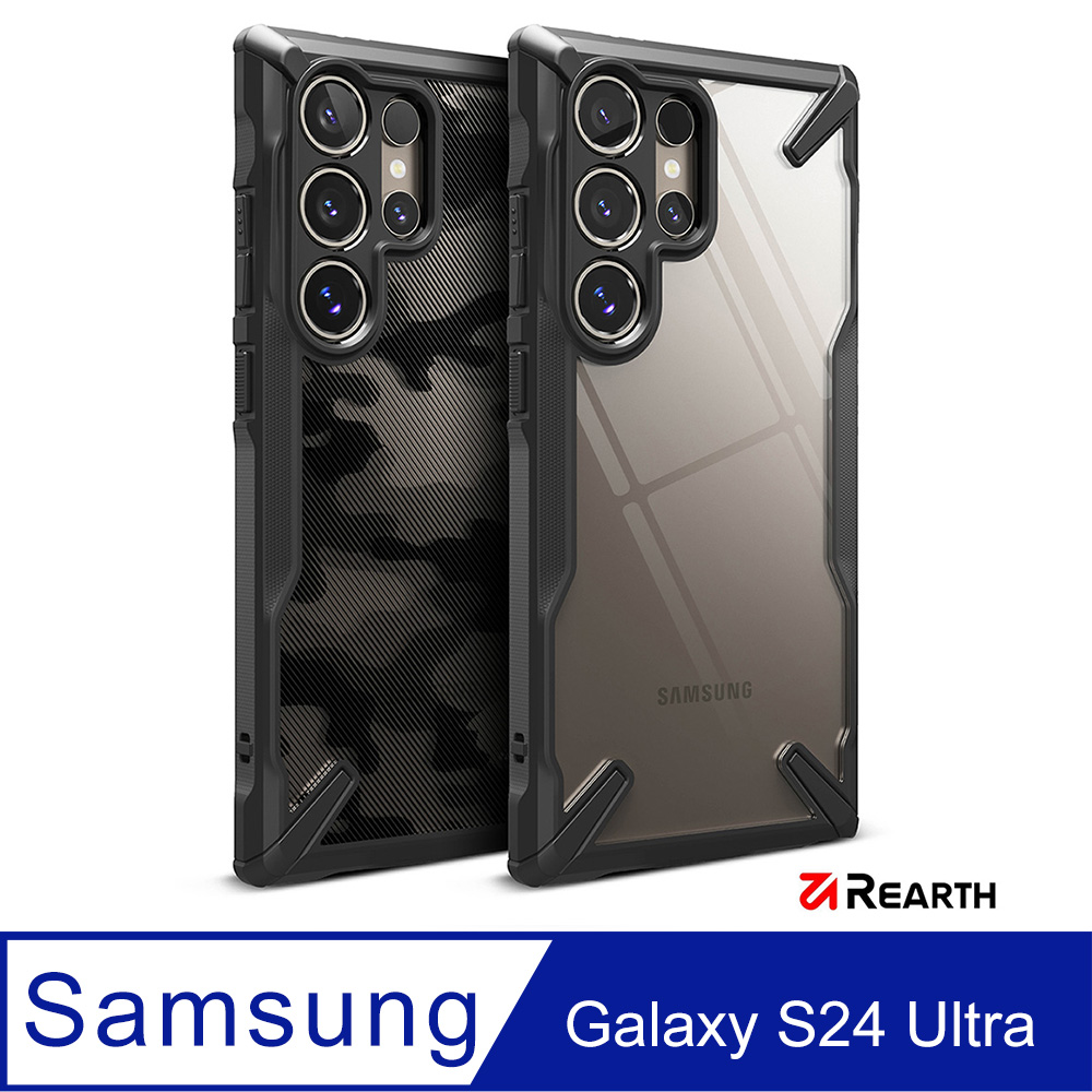 Rearth 三星 Galaxy S24 Ultra (Ringke Fusion X) 抗震保護殼