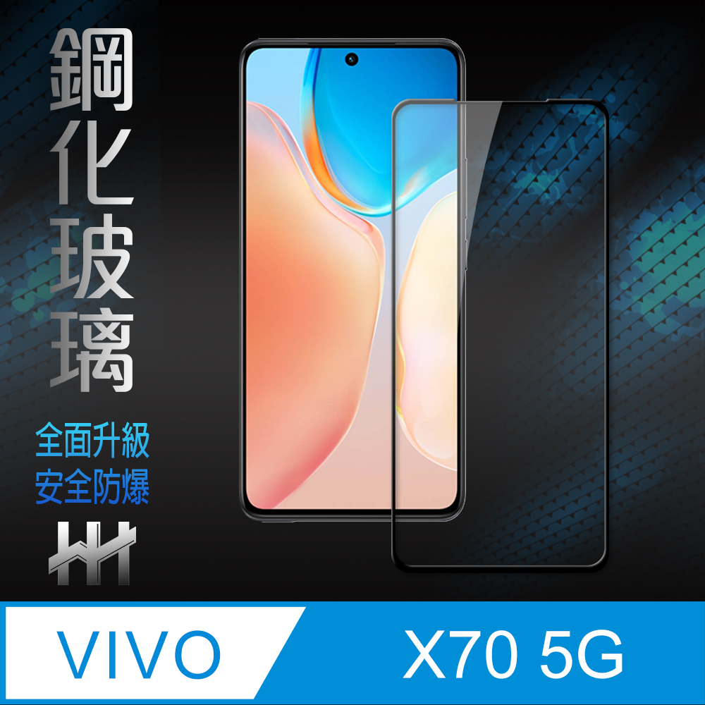 HH 鋼化玻璃保護貼系列 vivo X70 (6.56吋)(全滿版)