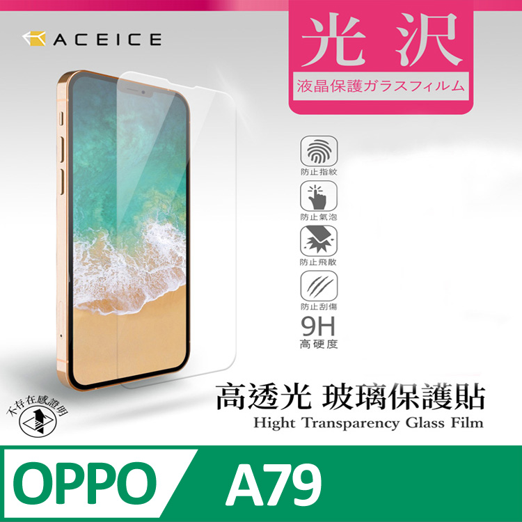 ACEICE OPPO A79 5G ( CPH2553 ) 6.72 吋 透明玻璃( 非滿版) 保護貼