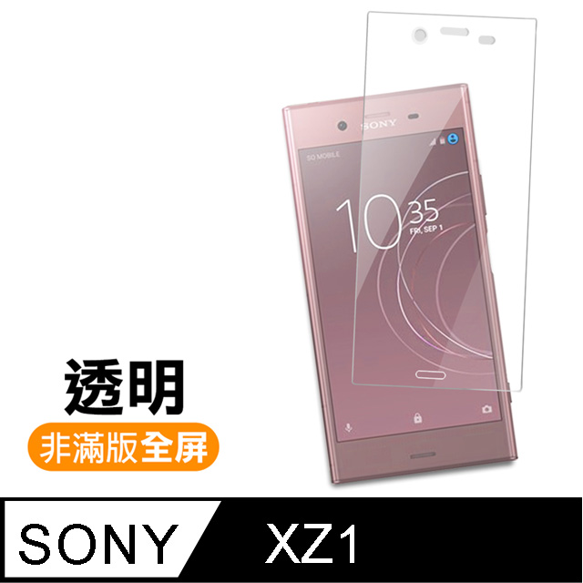 Sony Xperia XZ1 透明 9H 鋼化玻璃膜