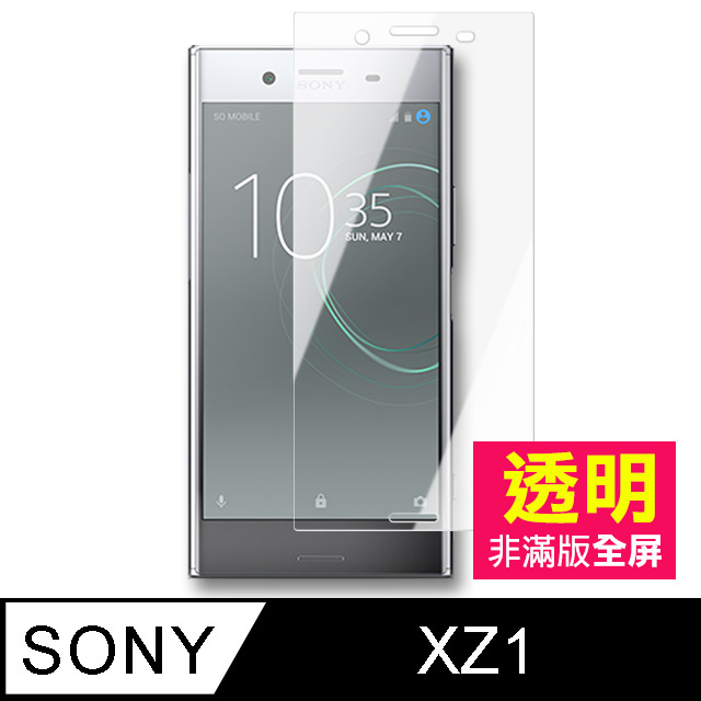 Sony Xperia XZ1 透明 手機鋼化膜保護貼