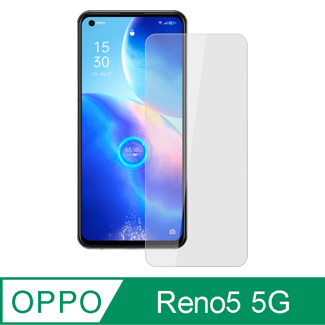 【Ayss】OPPO Reno5 5G/6.43吋/2021/玻璃鋼化保護貼膜/二次強化/疏水疏油/四邊弧邊