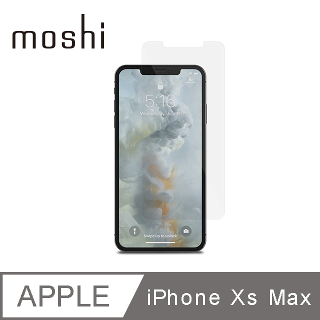 Moshi AirFoil Glass for iPhone XS Max 清透強化玻璃螢幕保護貼